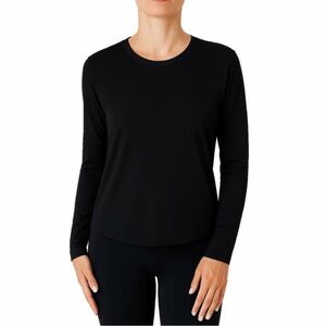 Segments Merino Wool Black Long-Sleeve Crewneck Top  Size XL NWOT